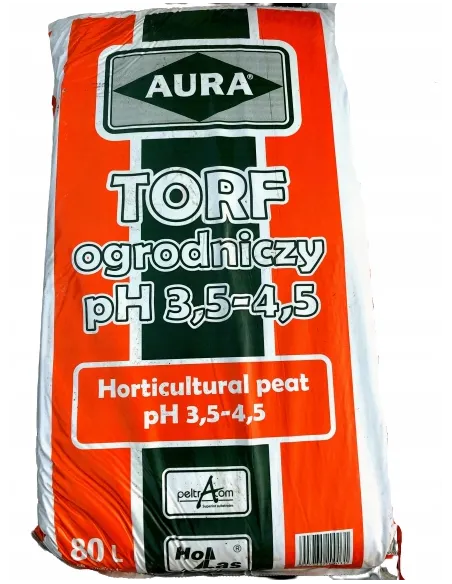 Podłoże Torf kwaśny 3,5-4,5  80l