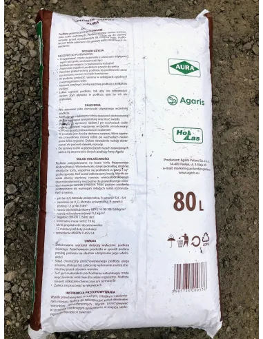 Podłoże do wysiewu 80l