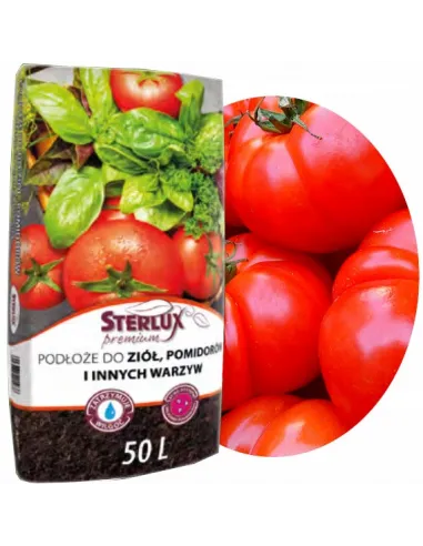 PODŁOŻE ZIEMIA DO ZIÓŁ, POMIDORÓW, WARZYW 50L