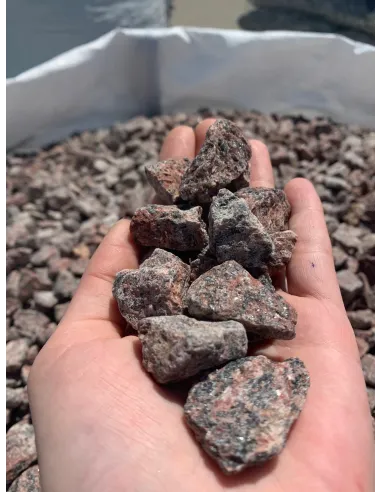 Grys Vanga czerwony granit 20kg