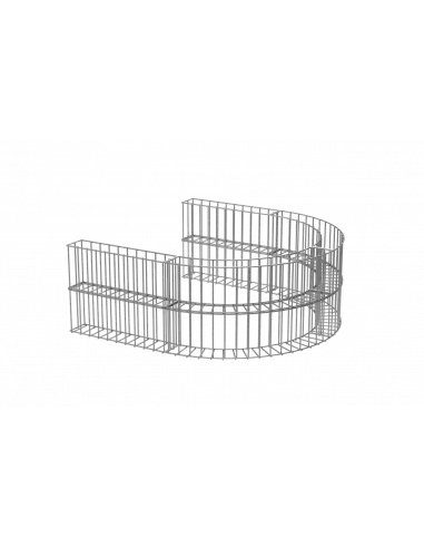 Obrzeże gabionowe Łuk