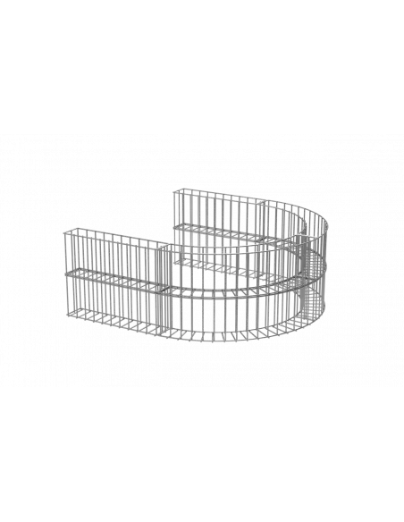 Obrzeże gabionowe Łuk