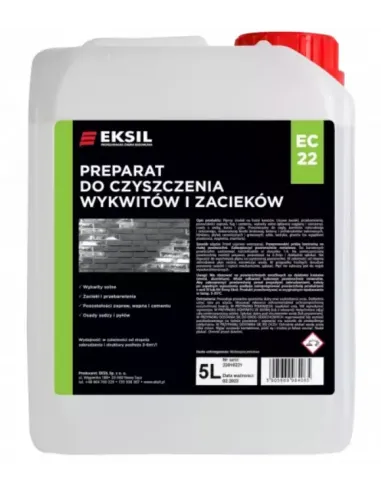 Preparat do czyszczenia wykwitów i zacieków EC 22 - 1L, 5L